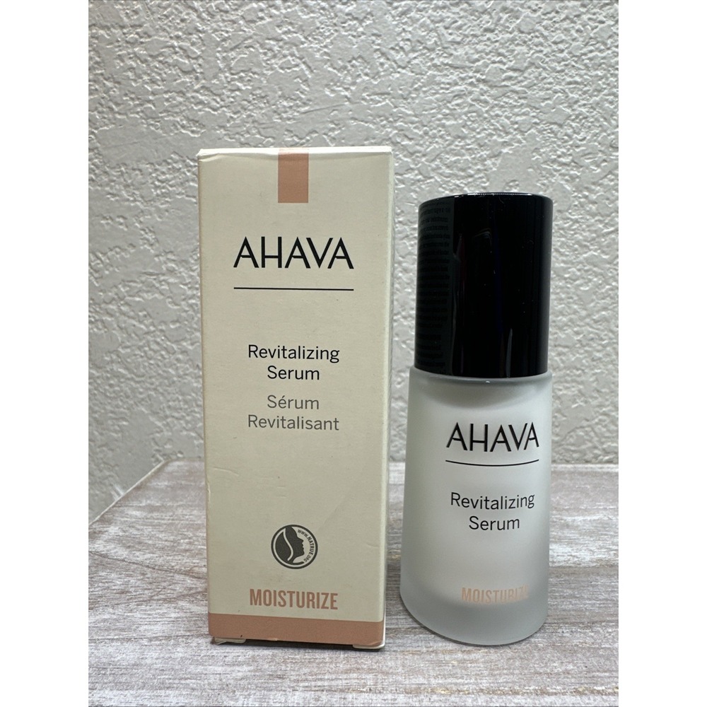 $29 🌙 AHAVA Revitalizing Dead Sea Osmoter™ Serum Moisturizer Full Sz NEW